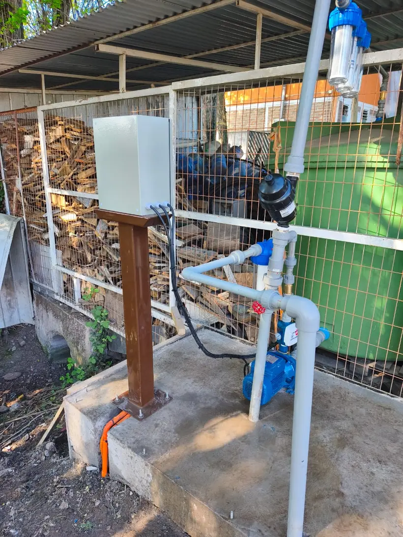 Tablero eléctrico para bomba de agua